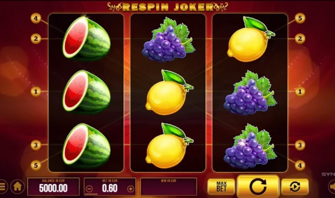 Respin Joker – İnceleme ve Ücretsiz Oyun