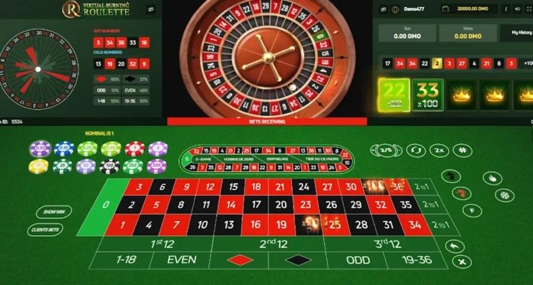 Virtual Burning Roulette – İnceleme ve Ücretsiz Oyun